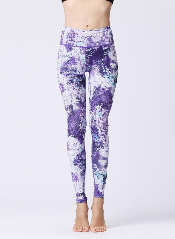Camouflage Print Design Women Sports Leggings-JustFittoo