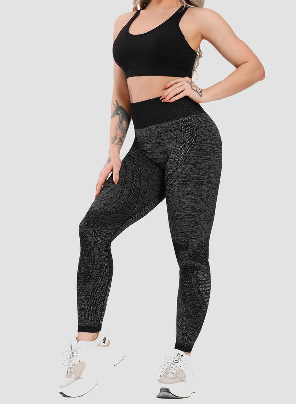 Women Breathable Seamless Sports Leggings-JustFittoo