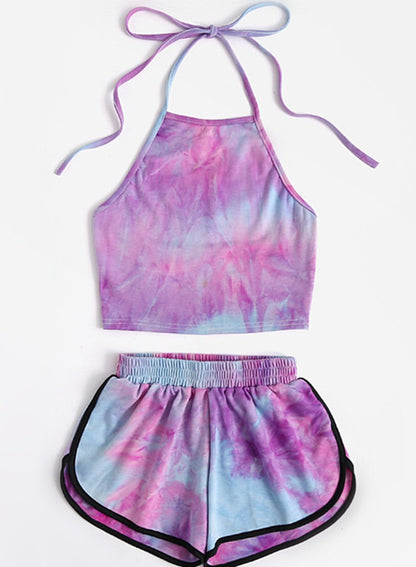 Tie-dyed Comfy Two Pieces Set