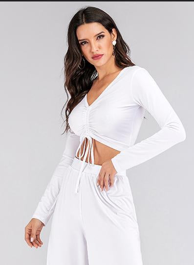Women Casual Long Sleeve Yoga Top