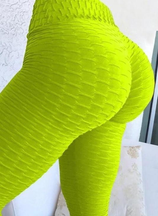 High Elasticity Solid Plus Size Women Sports Legging-JustFittoo
