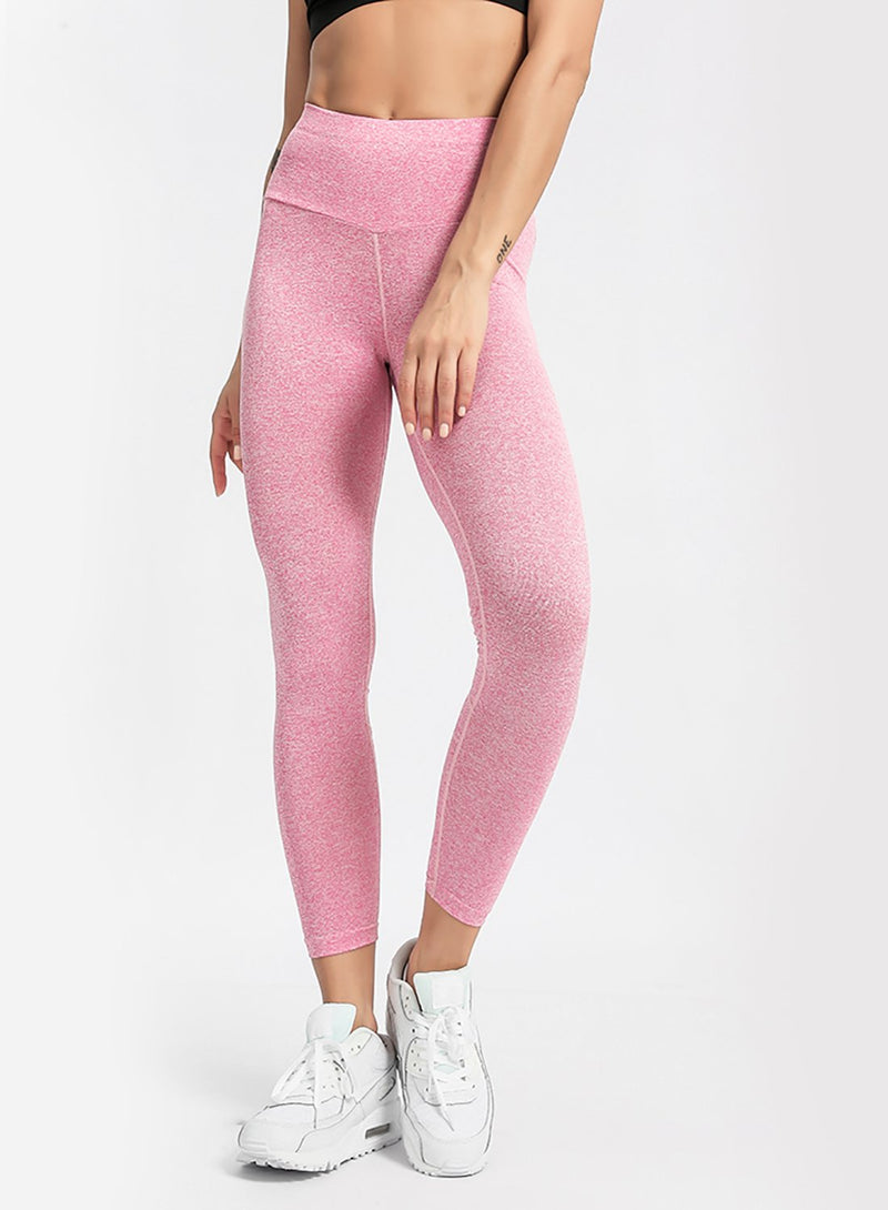 Squat-proof Solid Women Fitness Sports Leggings-JustFittoo