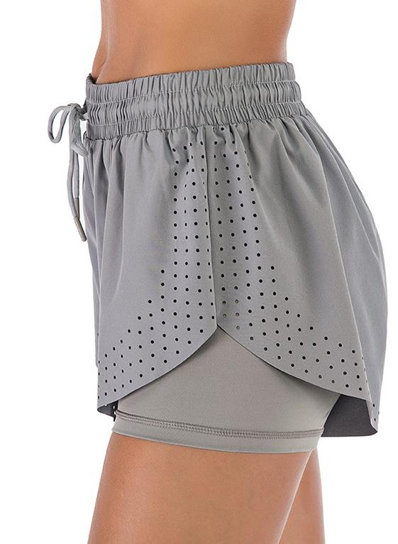 Women Summer Breathable Jogging Fitness Short