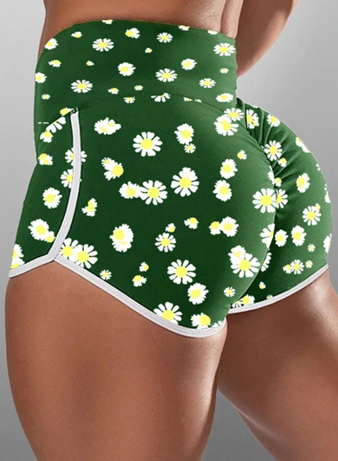 Scrunch Booty Daisy Breathable Shorts