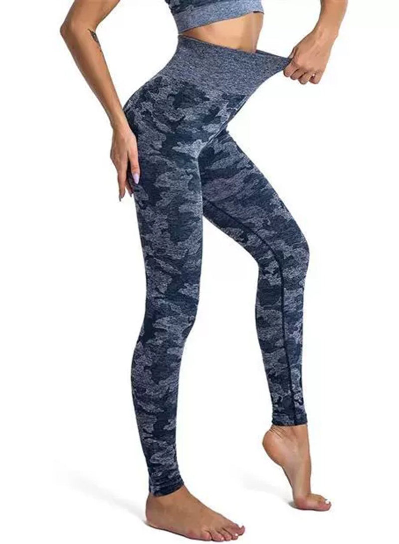 Women's Camouflage Breatheable Soft Workout Yoga Pants-JustFittoo
