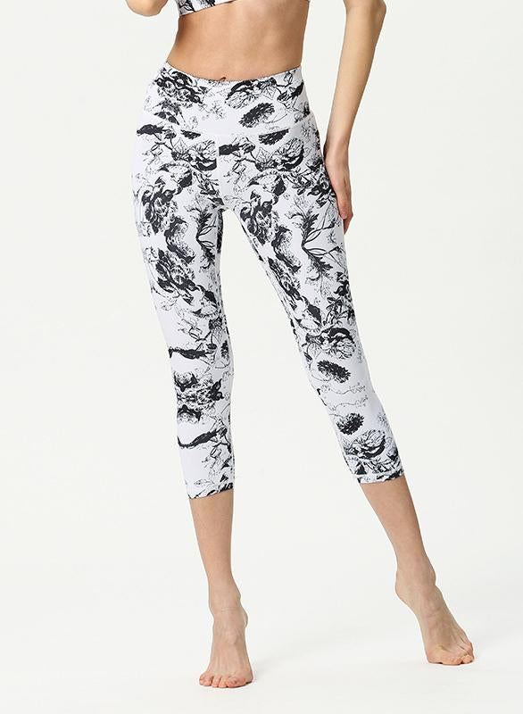 Women Summer Cropped Trouser Sports Leggings