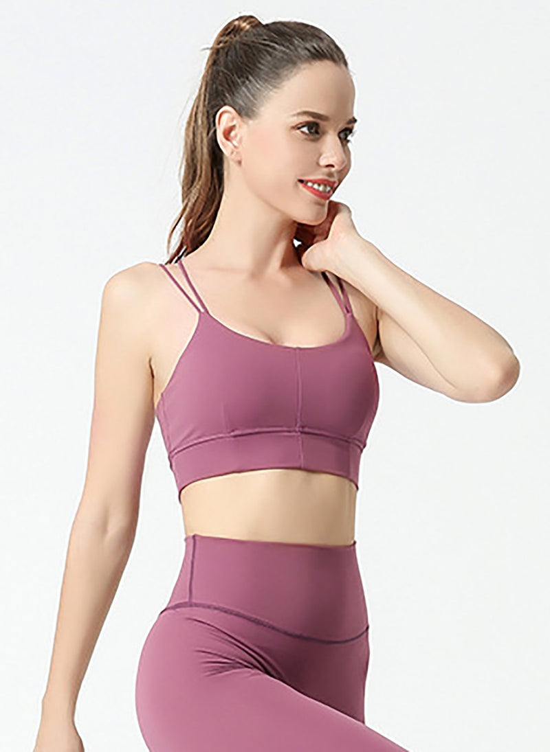 Multiple Color Women Sports Yoga Top