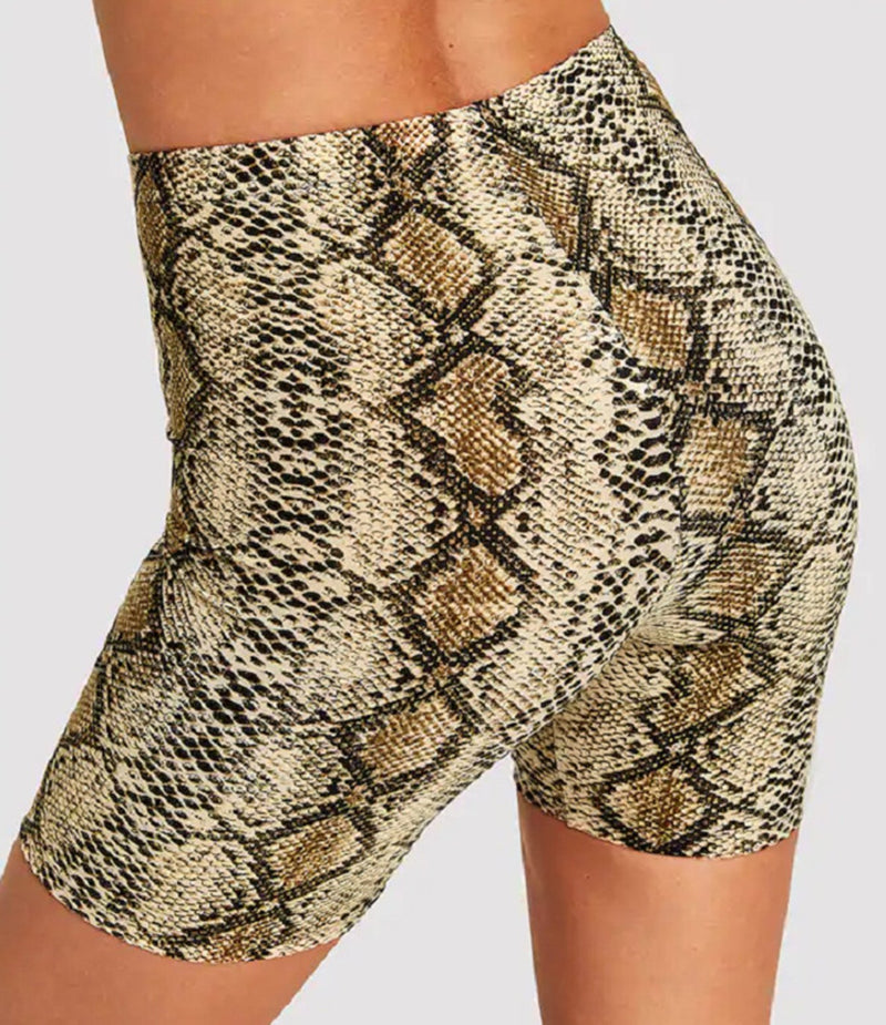 Animal Print Breathable Shorts