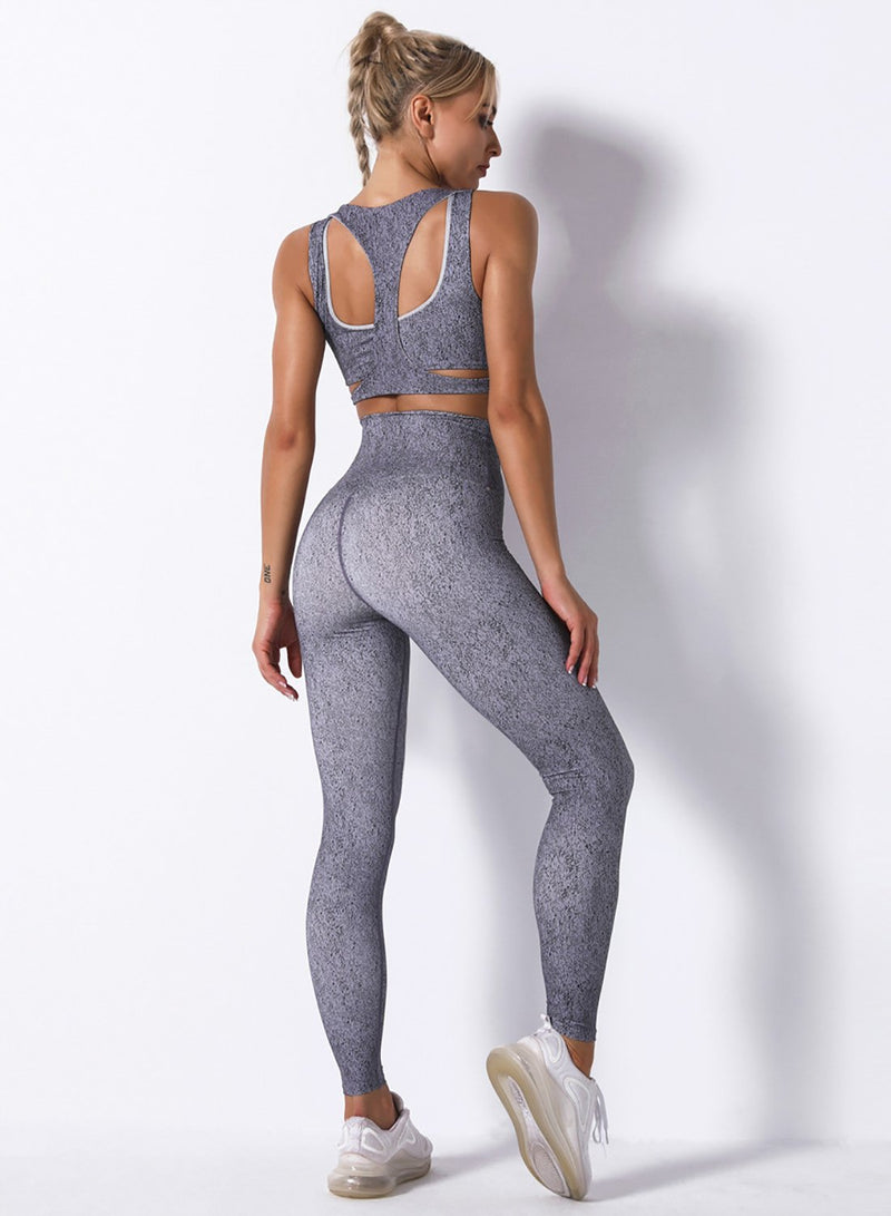 Women Two Piece Sports Bra and Legging