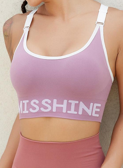 Women Adjustable Soft Running Yoga Bra