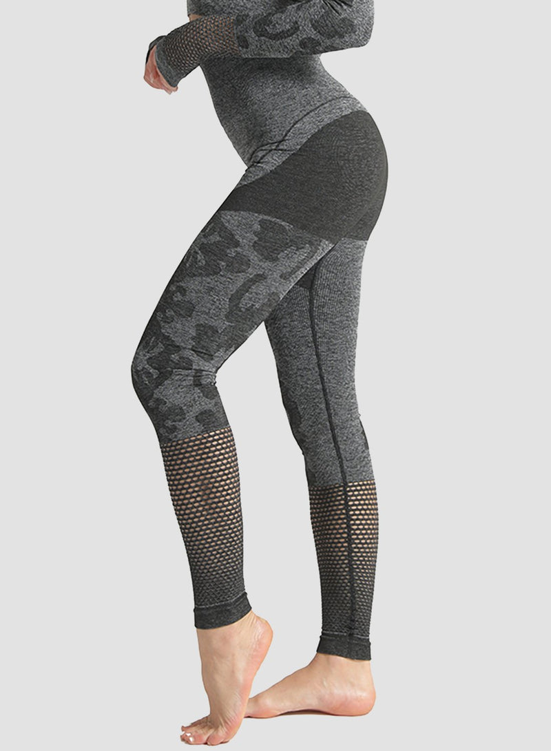 Camo Super Stretchy Breathable Leggings-JustFittoo