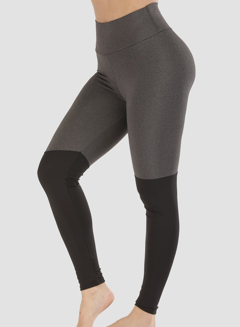 Two-tone Butt Lifting Tight Fit Leggings