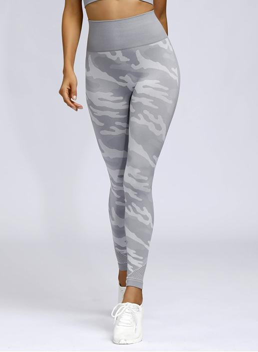 Camouflage Seamless Comfy Yoga Running Legging-JustFittoo