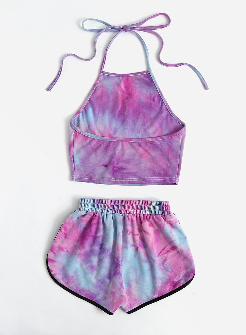 Tie-dyed Comfy Two Pieces Set