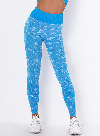 High Waist Camouflage Women Running Sport Legging-JustFittoo