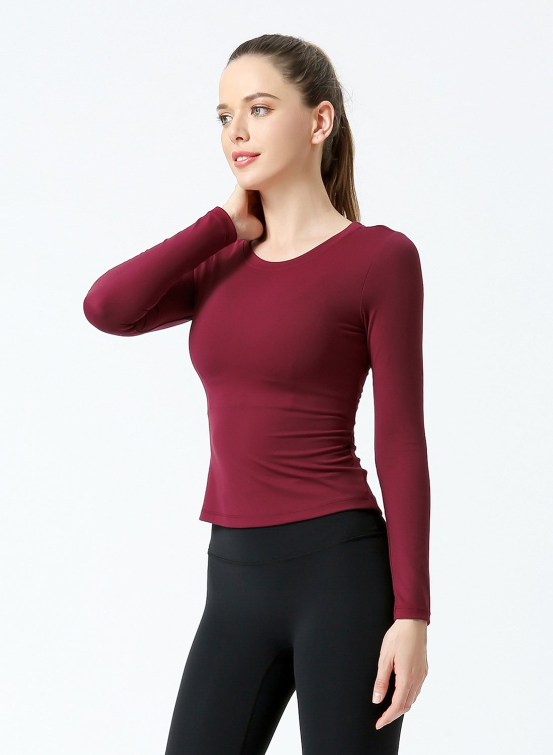 Fashion Women Yoga Pilates Shirts