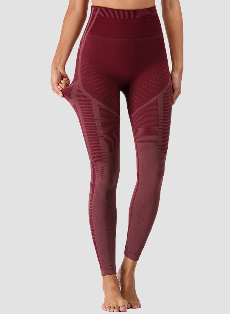 Women Seamless Body Shaping Sports Leggings