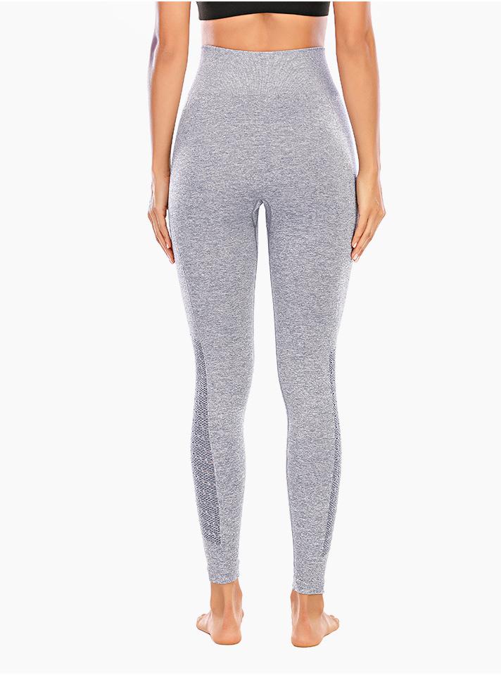 High Quality Solid Women Breathable Running Sports Leggings-JustFittoo