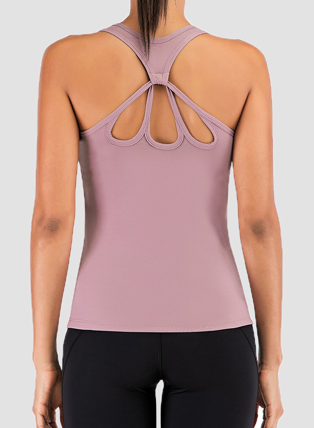 Women Special Back Cross Design Sports Tops