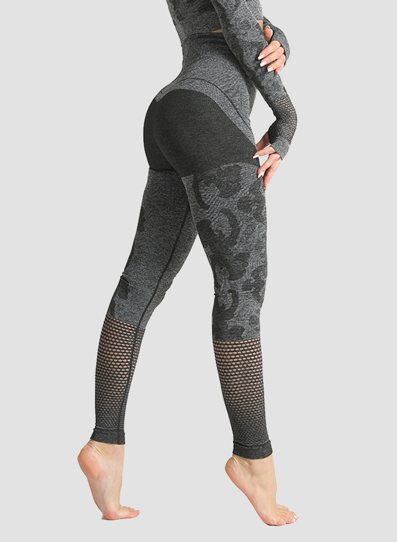 Camo Super Stretchy Breathable Leggings-JustFittoo