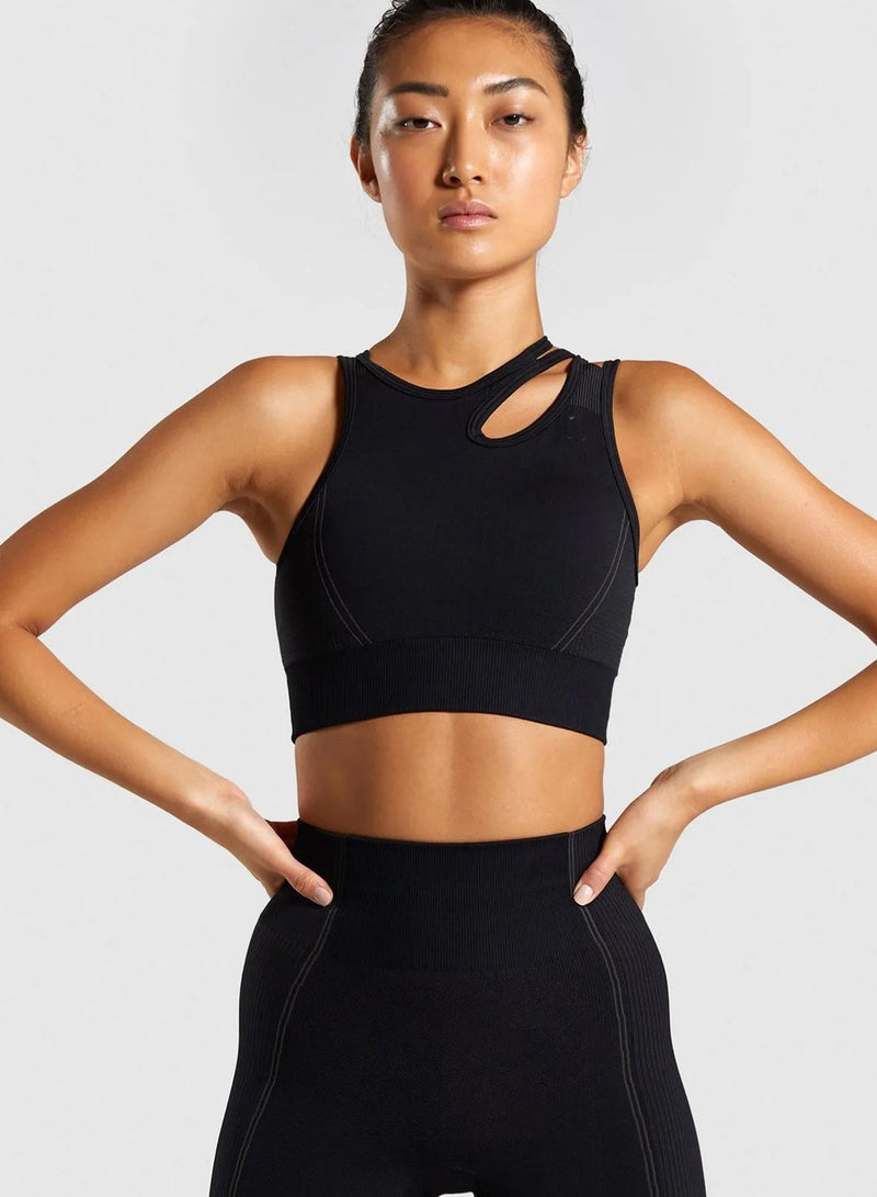 Breathable Special Back Design Sports Bra