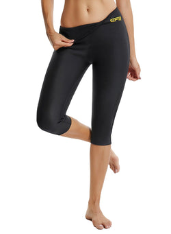 Neoprene Double-faced Yoga Cropped Pants