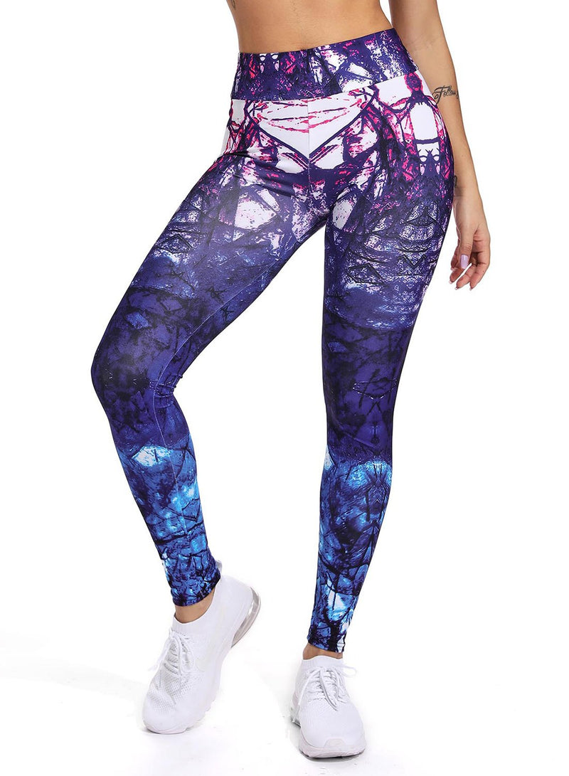 Women's Printed Yoga Pants for Workout-JustFittoo