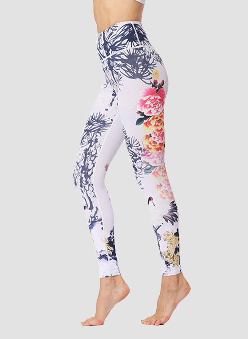 Fittoo Gym Print Leggings Workout Gear Women Sport Leggings