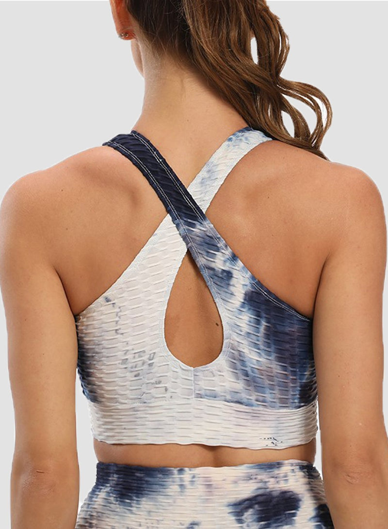 Textured Tie-dyed Super Stretchy Top