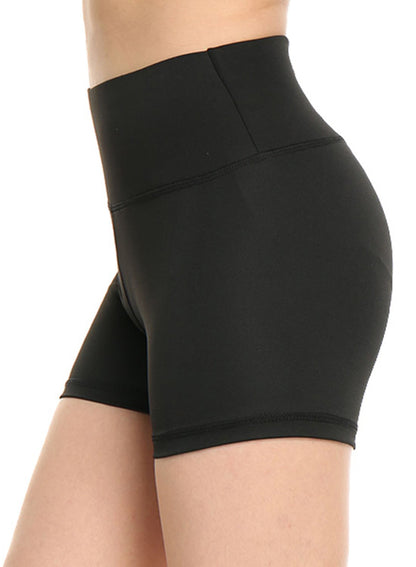 Women High Waist Scruched Fitness Shorts