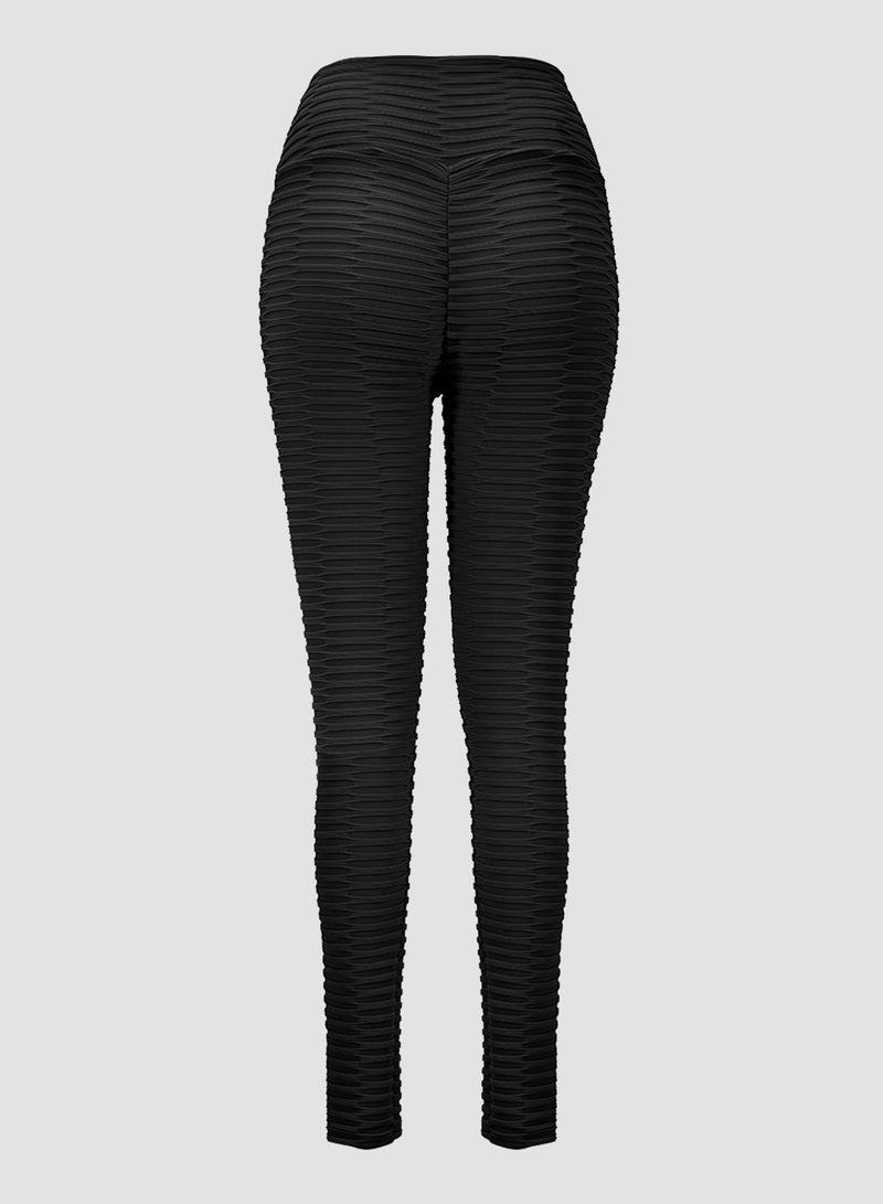 Fittoo Breathable Textured Comfy Leggings