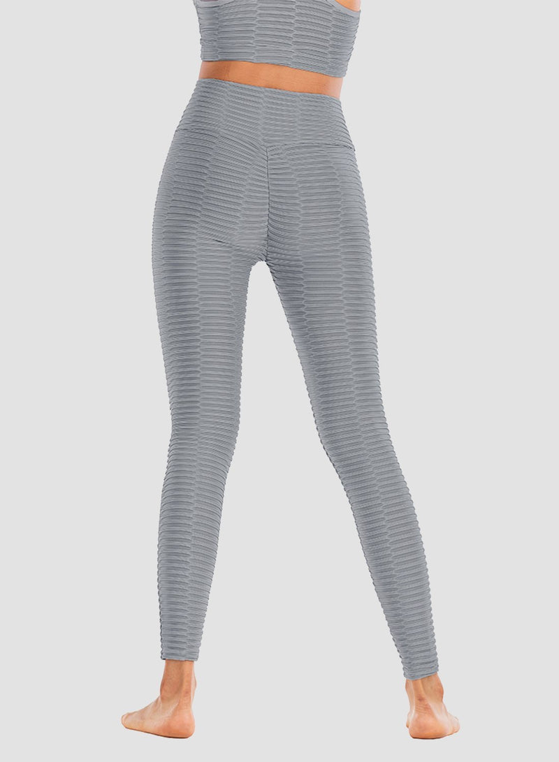 Fittoo Breathable Textured Comfy Leggings