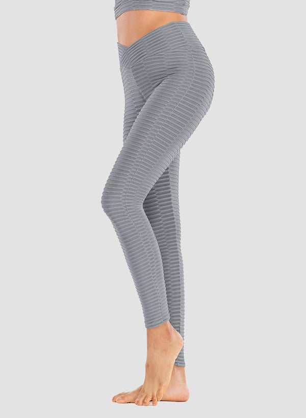 Fittoo Breathable Textured Comfy Leggings