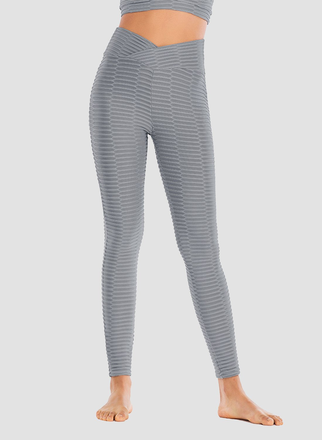 Fittoo Breathable Textured Comfy Leggings