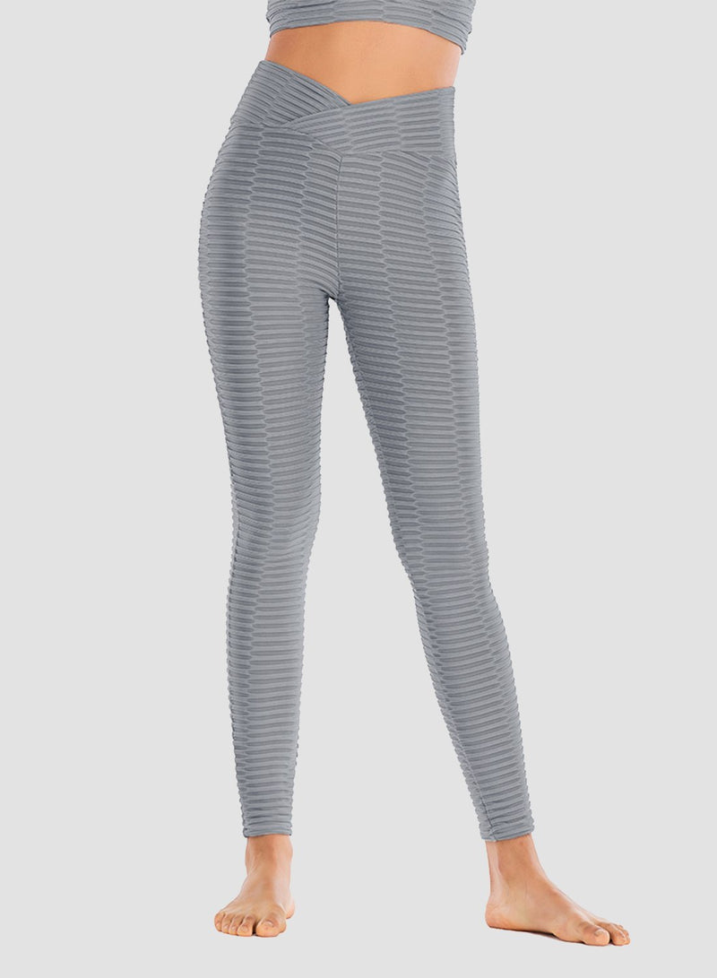 Fittoo Breathable Textured Comfy Leggings