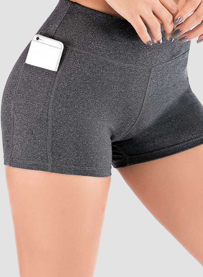 Breathable Pockets Low-intensity Exercise Shorts