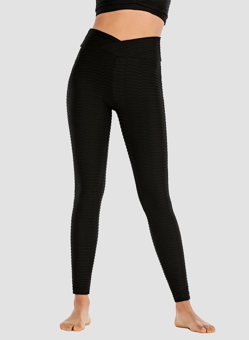 Fittoo Breathable Textured Comfy Leggings