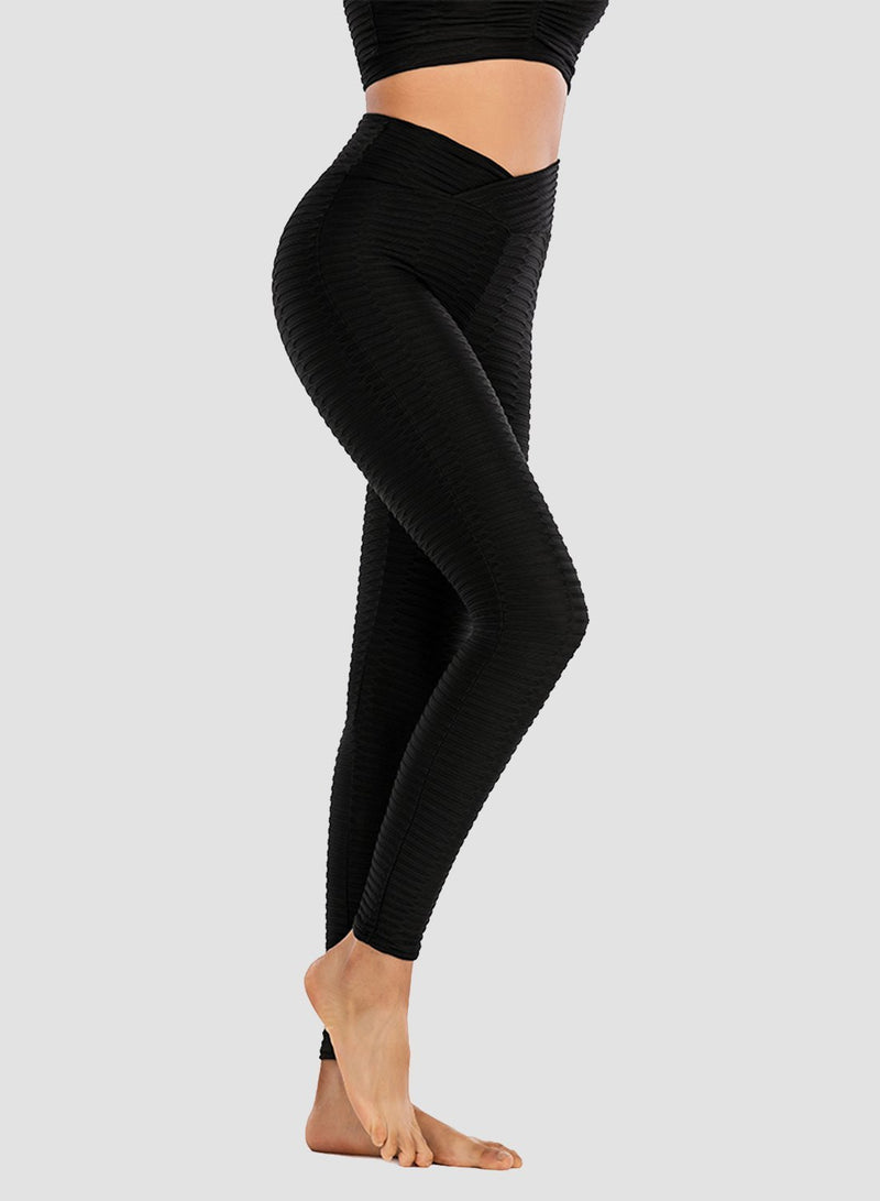 Fittoo Breathable Textured Comfy Leggings