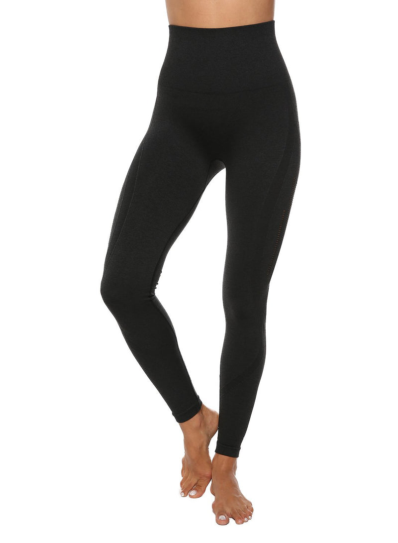 Women's Ultra Soft Seamless Hollow Yoga Pants High Waisted Leggings-JustFittoo