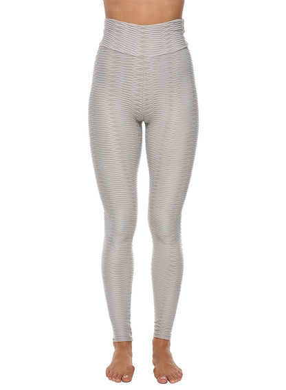 Textured Fitness Lifting Bodycon Leggings-JustFittoo