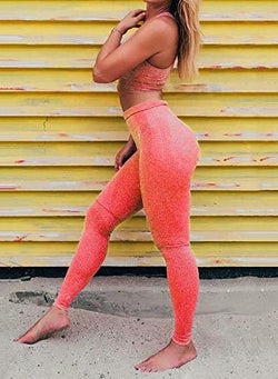Women's Breathable Seamless Running Yoga Pants-JustFittoo