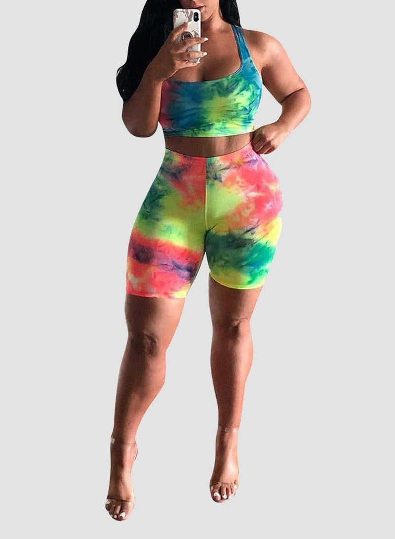 Tie-dyed Comfy Top and Shorts