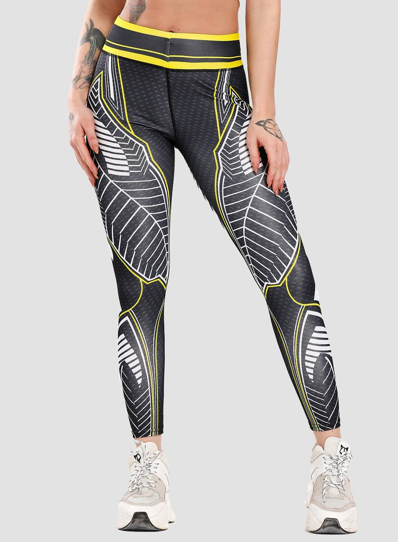 Slim Fit Elastic Waistband Leggings-JustFittoo