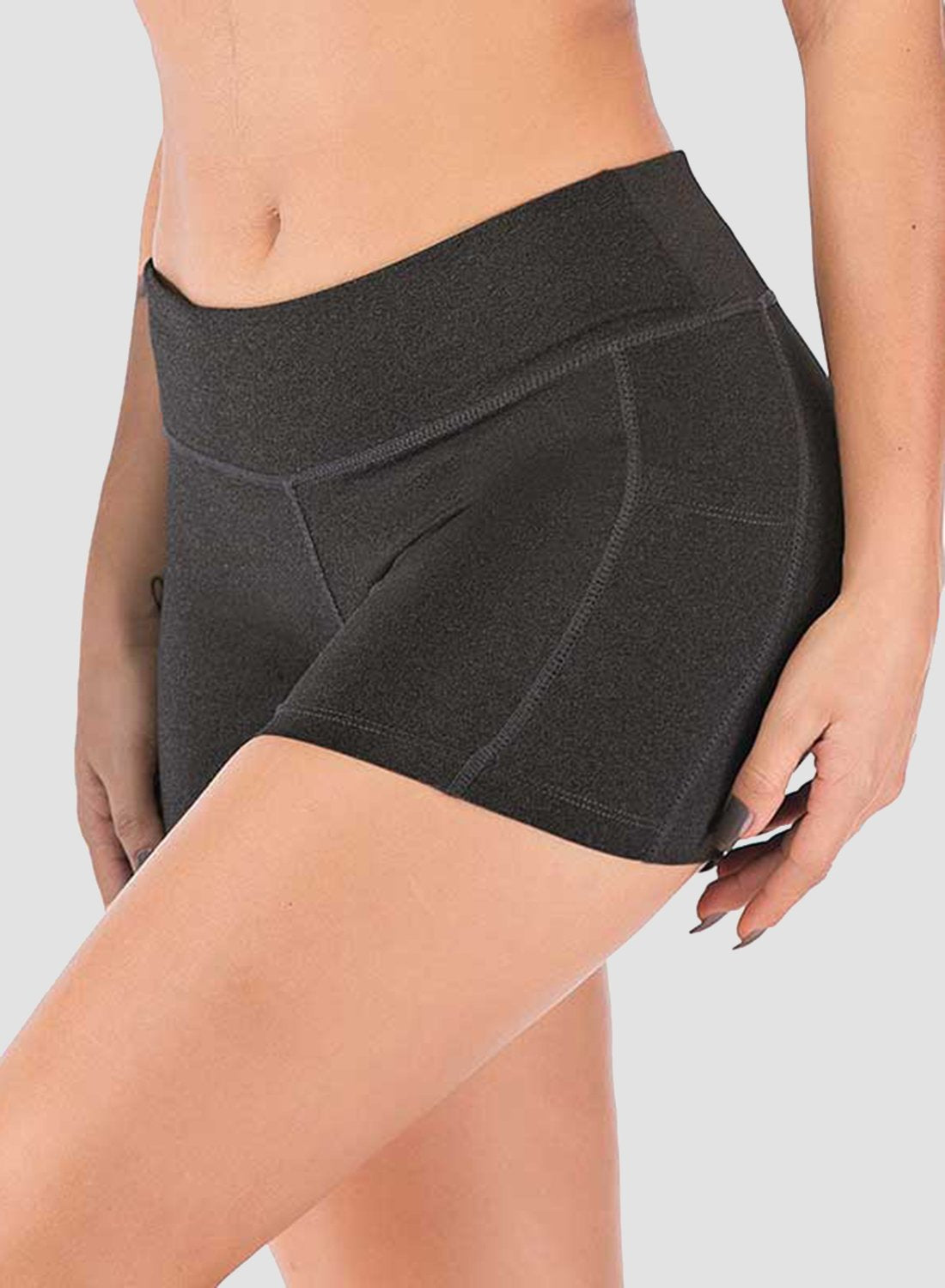 Breathable Pockets Low-intensity Exercise Shorts