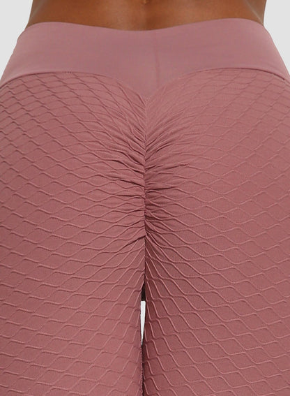 Scrunch Booty Seamless Textured Leggings