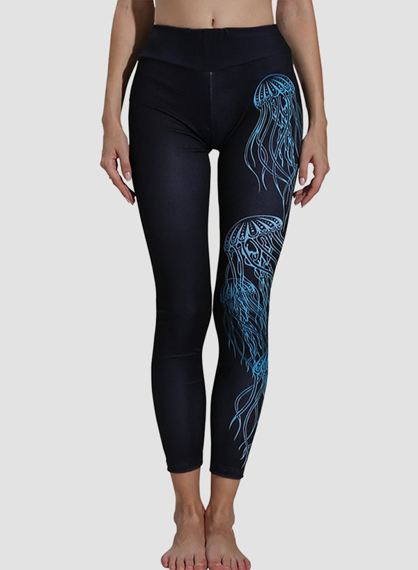 Jellyfish Breathable Tight Fit Leggings