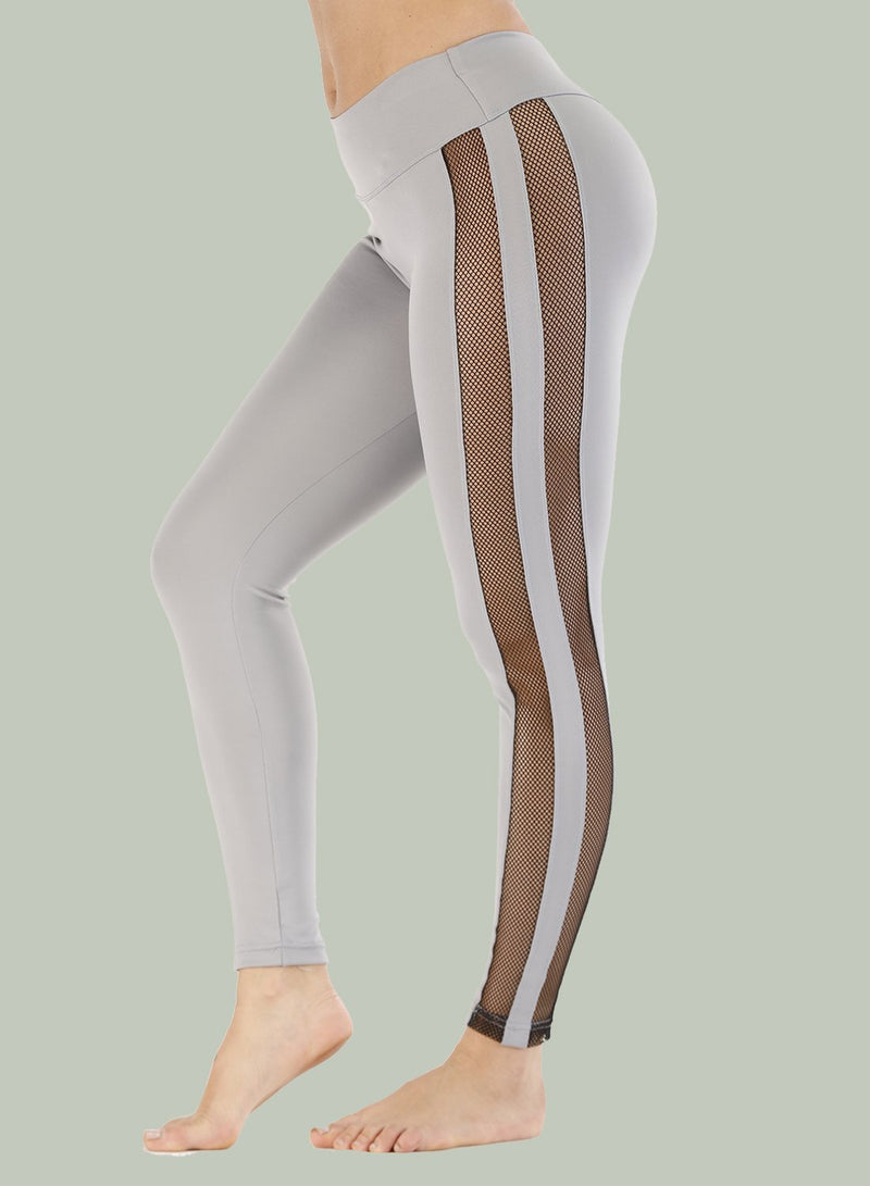 Mesh Stitching Breathable Leggings