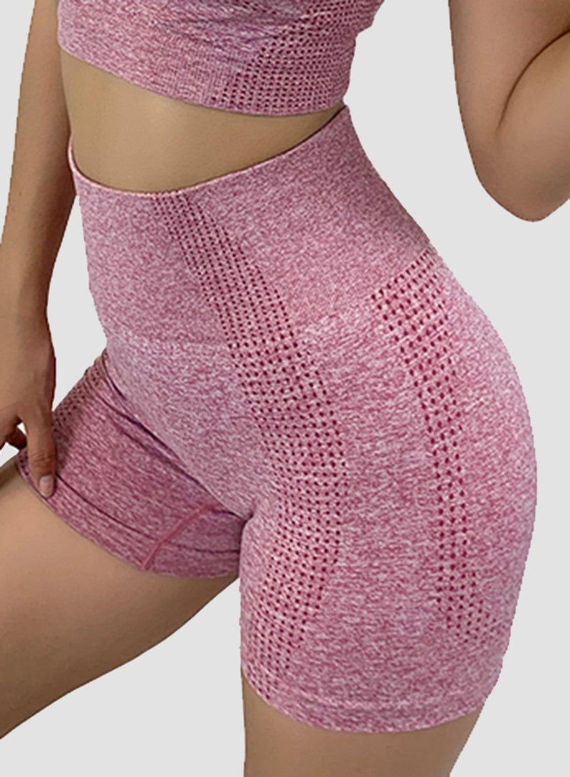 Seamless Comfy Hollow Out Shorts