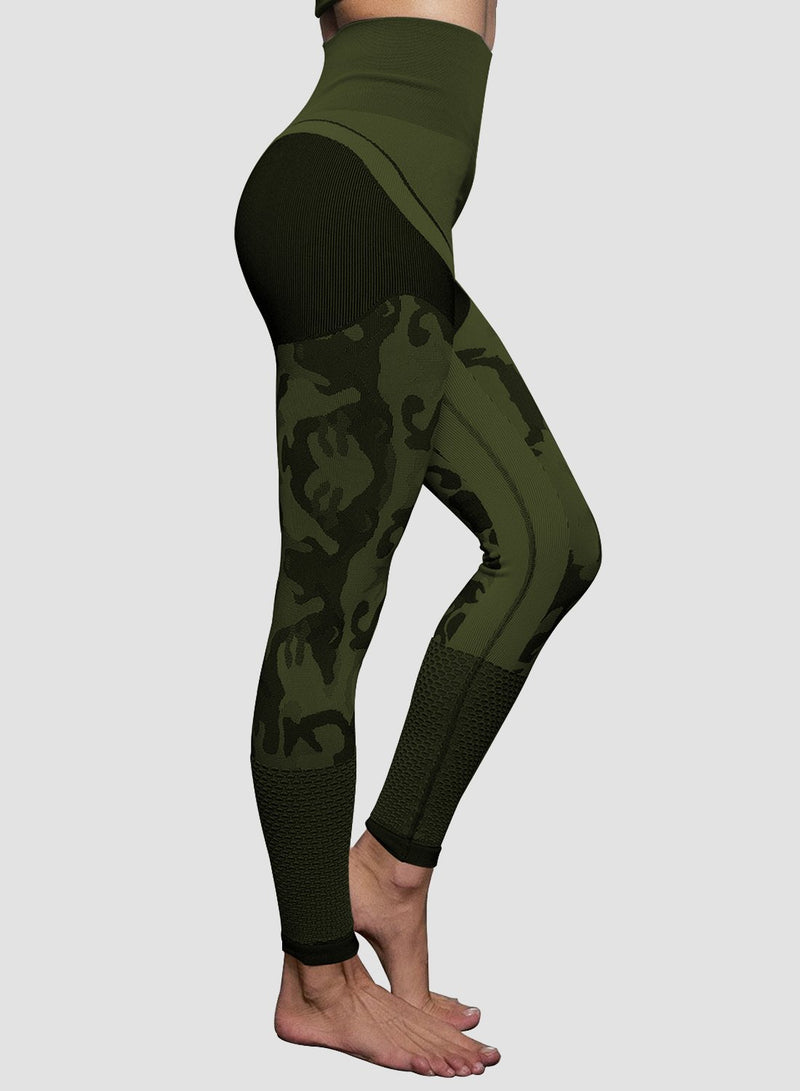 Camo Super Stretchy Breathable Leggings-JustFittoo