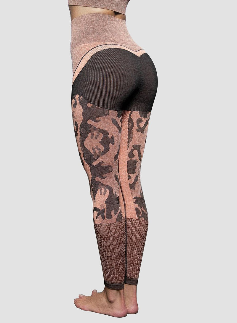 Camo Super Stretchy Breathable Leggings-JustFittoo